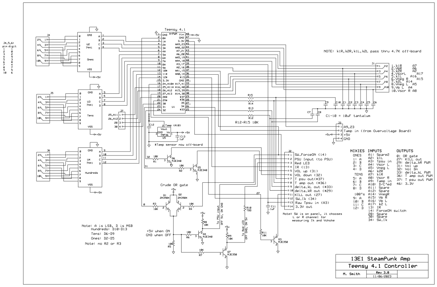 Teensy Schematic