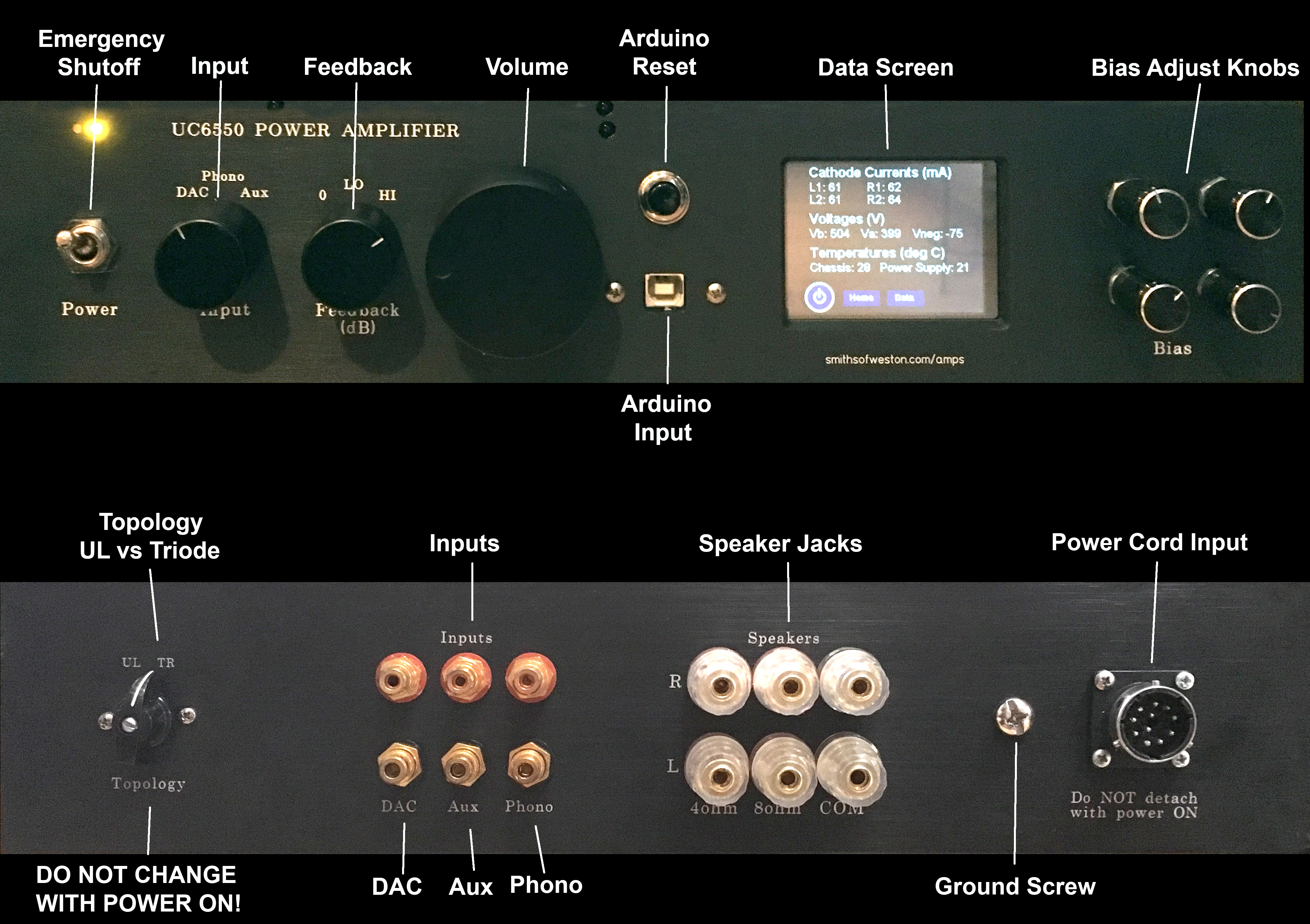 amp screen