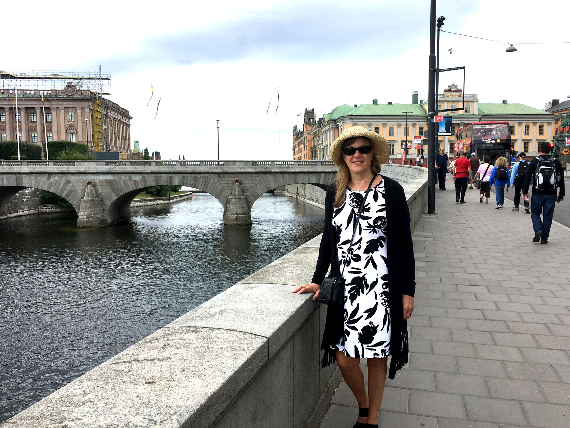 Kathy on the Bridge
