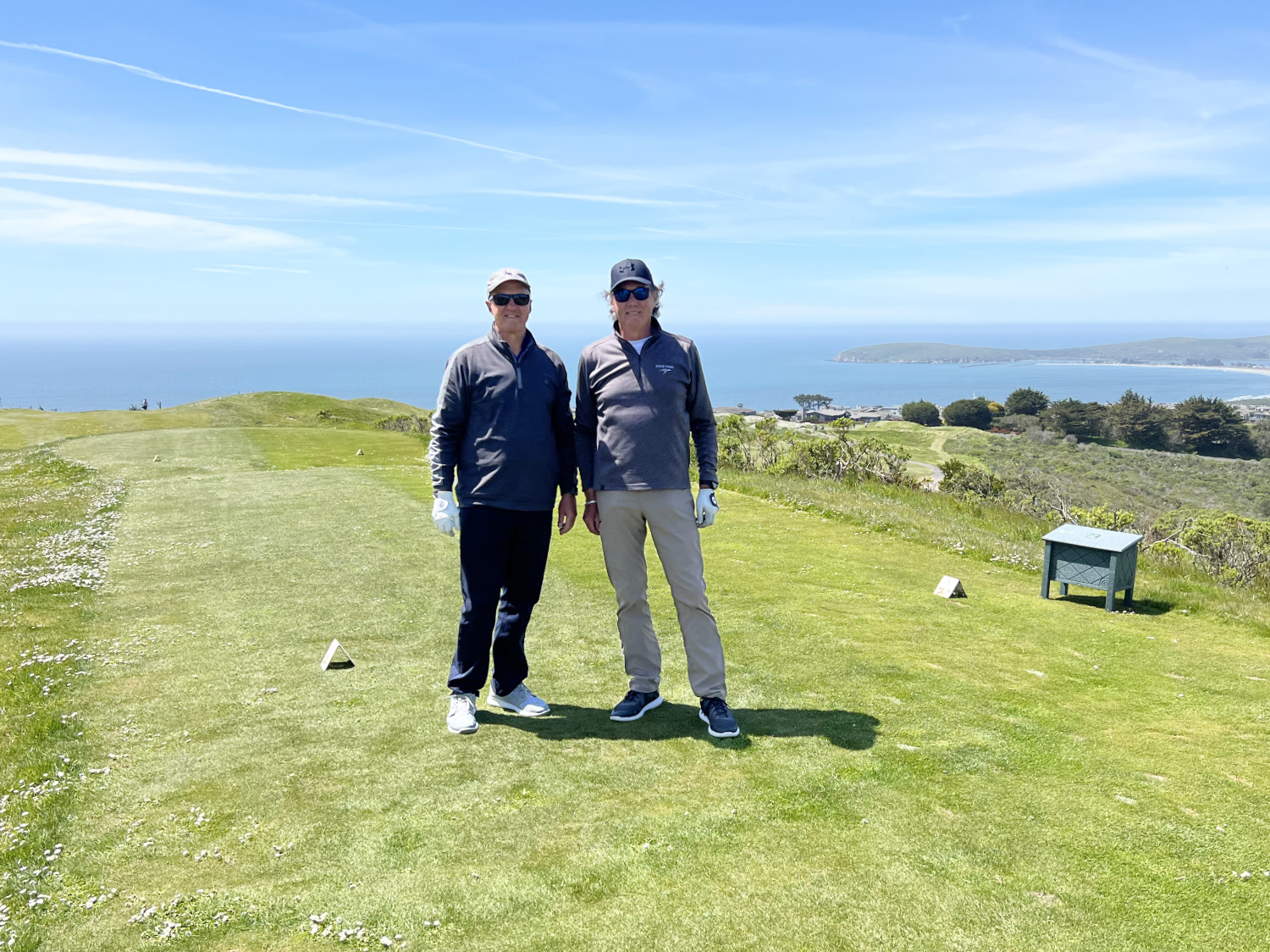 Martin and Mike on Teebox