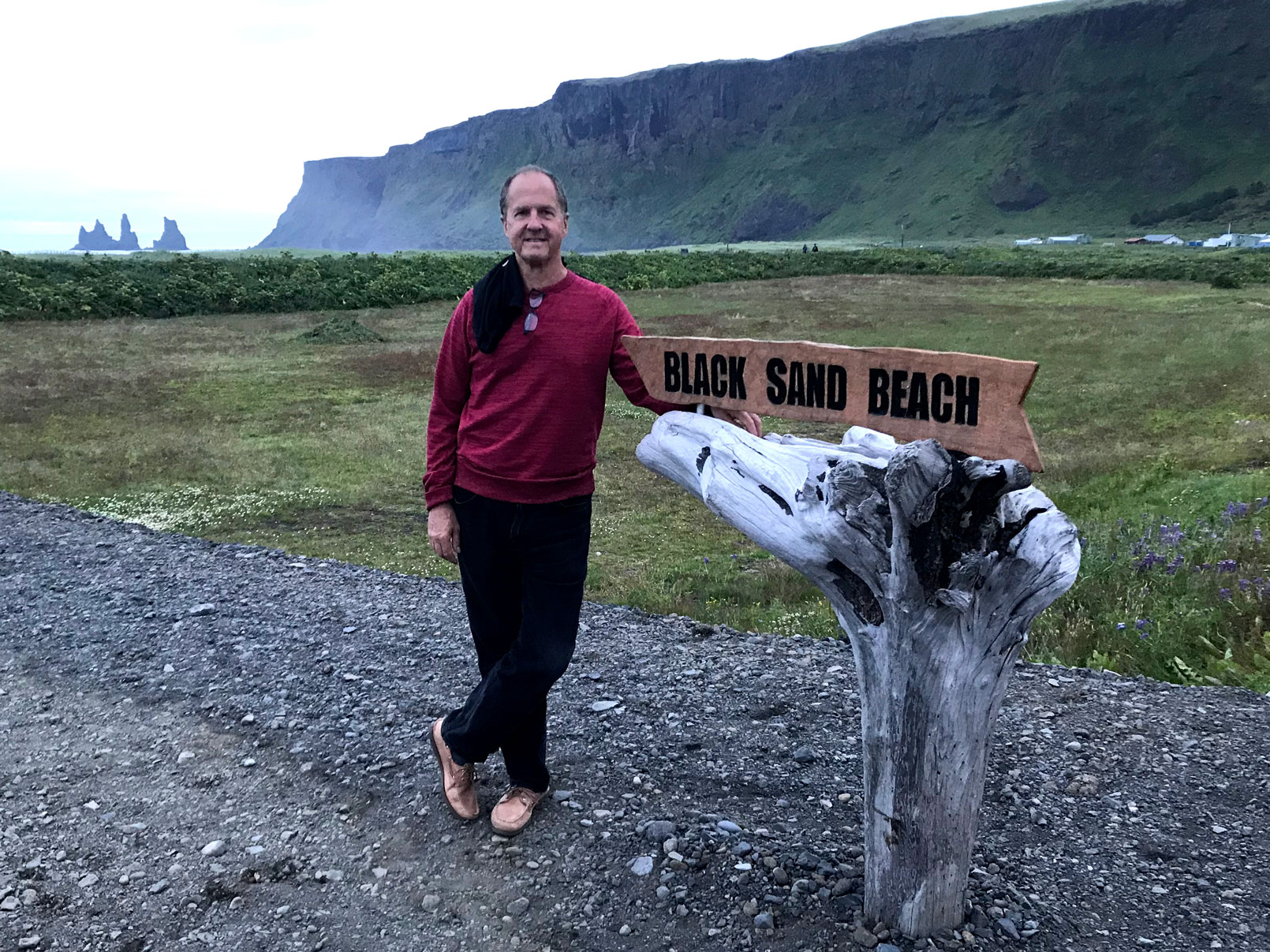 Mike at Black Sand Beach