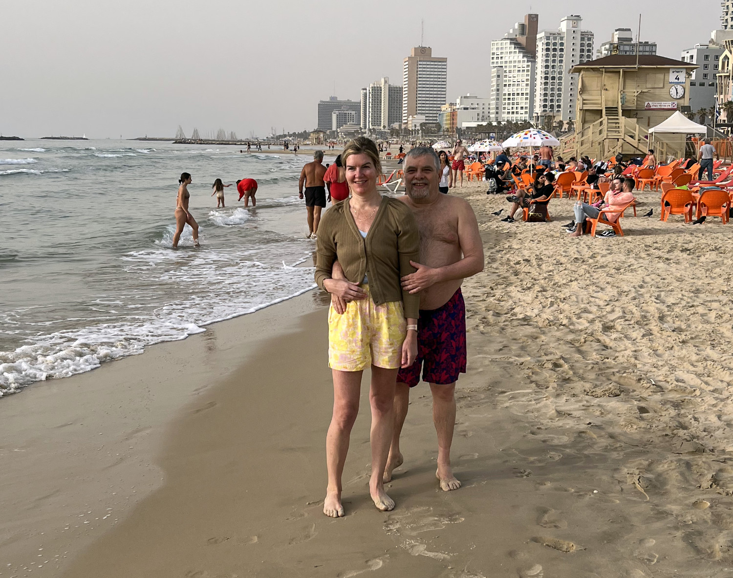 Lenny and Letti at Beach