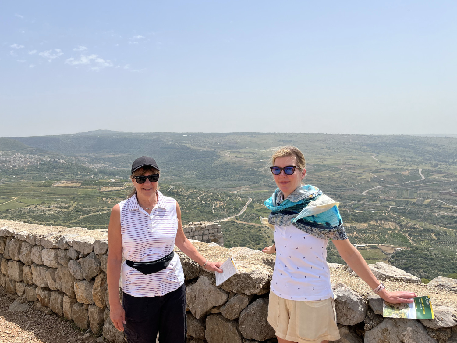 Girls overlooking Valley