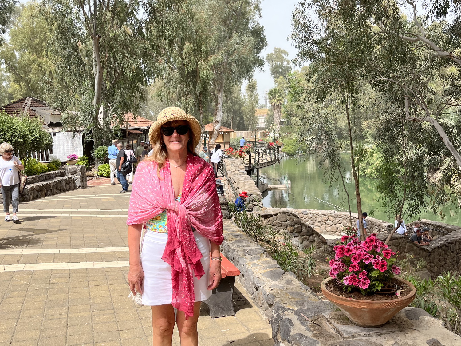 Kathy at River Jordan