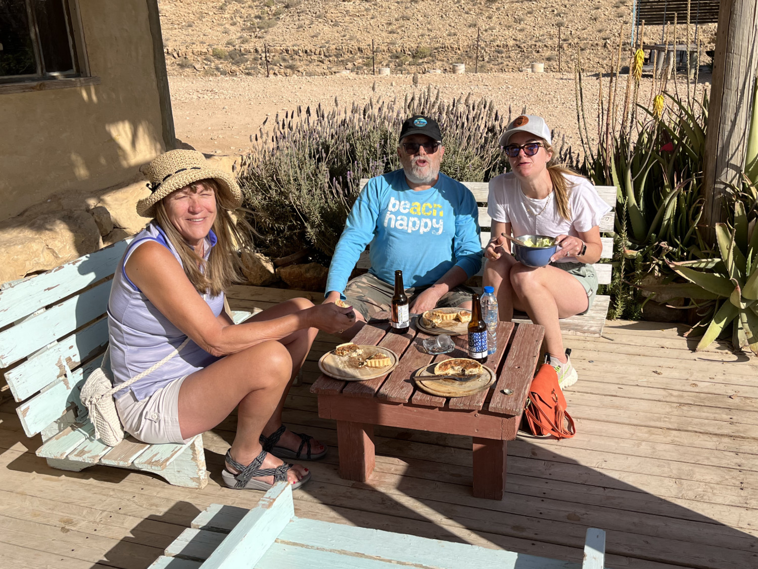 Lunch at the Goat Farm