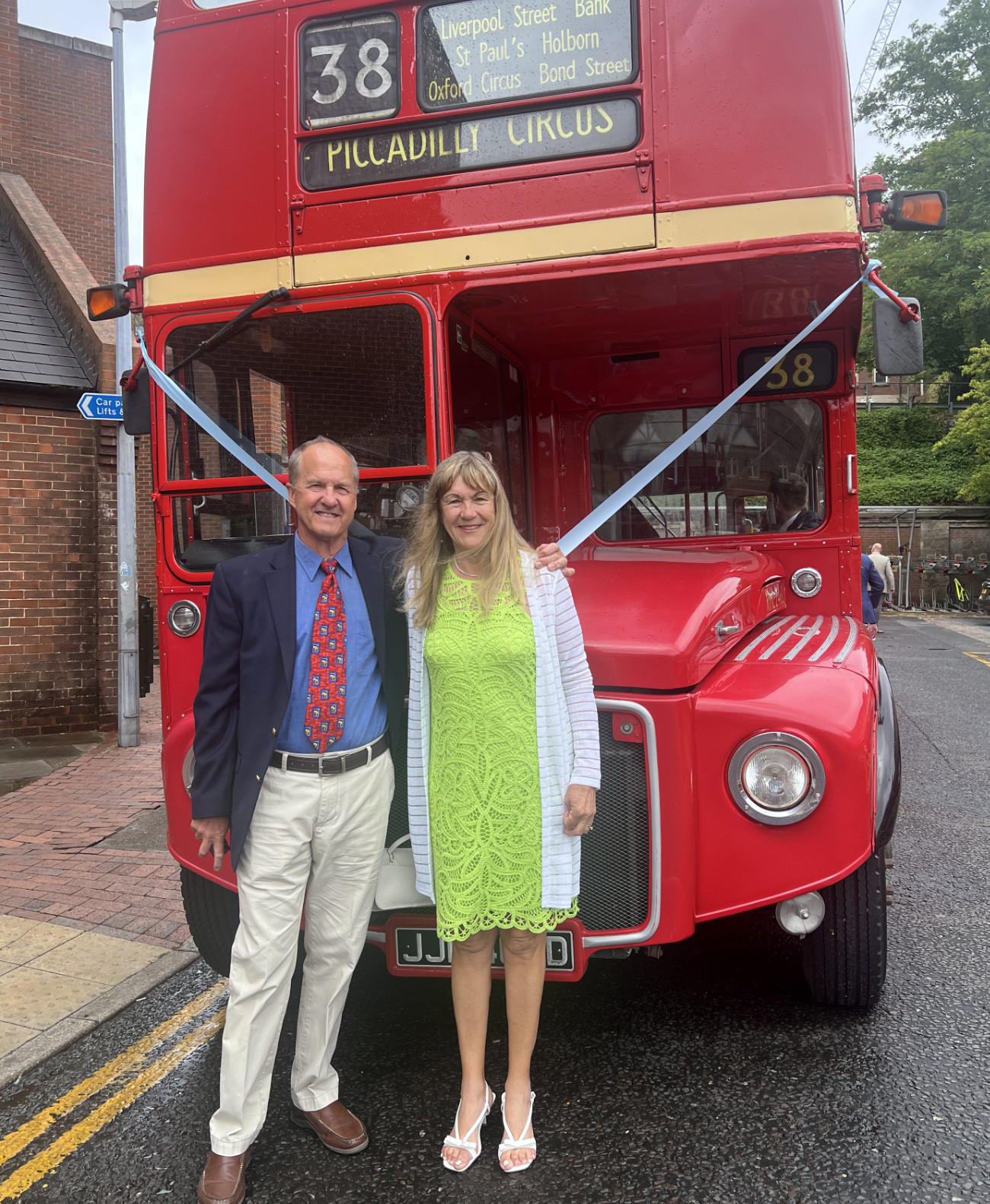 Bus to wedding