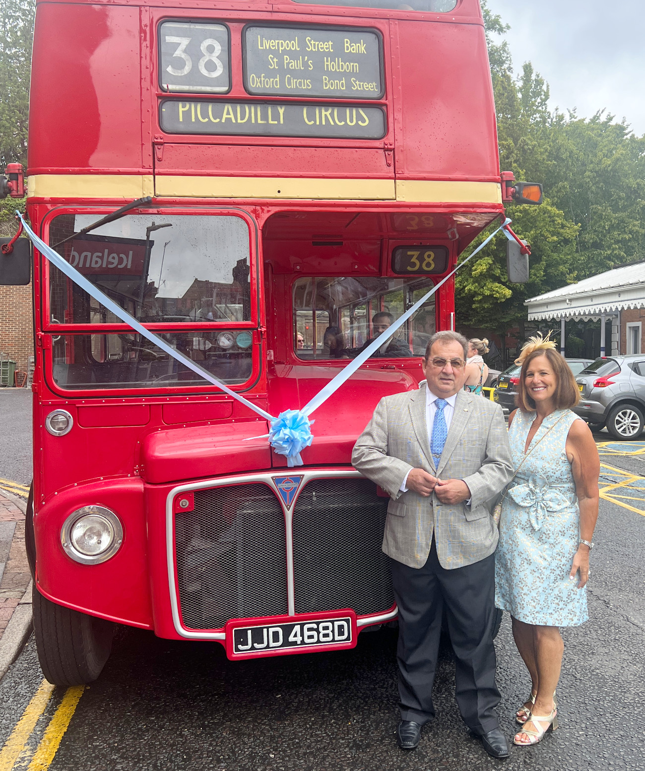 Bus to wedding